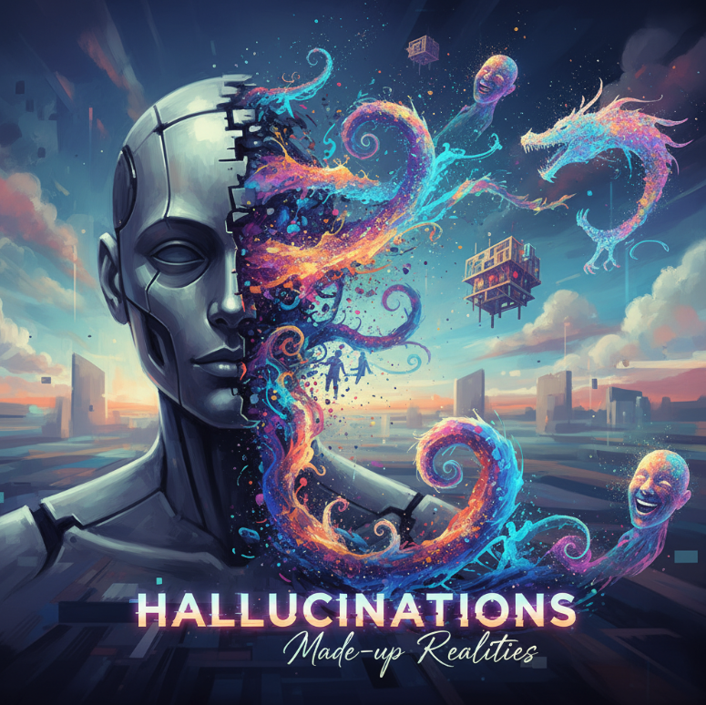 AI can sometimes generate convincing yet entirely fabricated information. It's not always dreaming up truths.