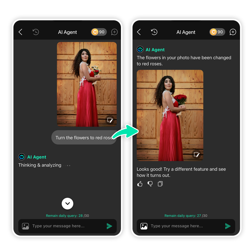 Before making a post on Instagram, replace any object in your photo easily.