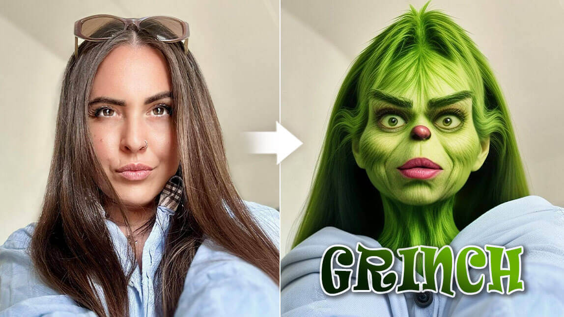 Add Grinch Filter to Photos