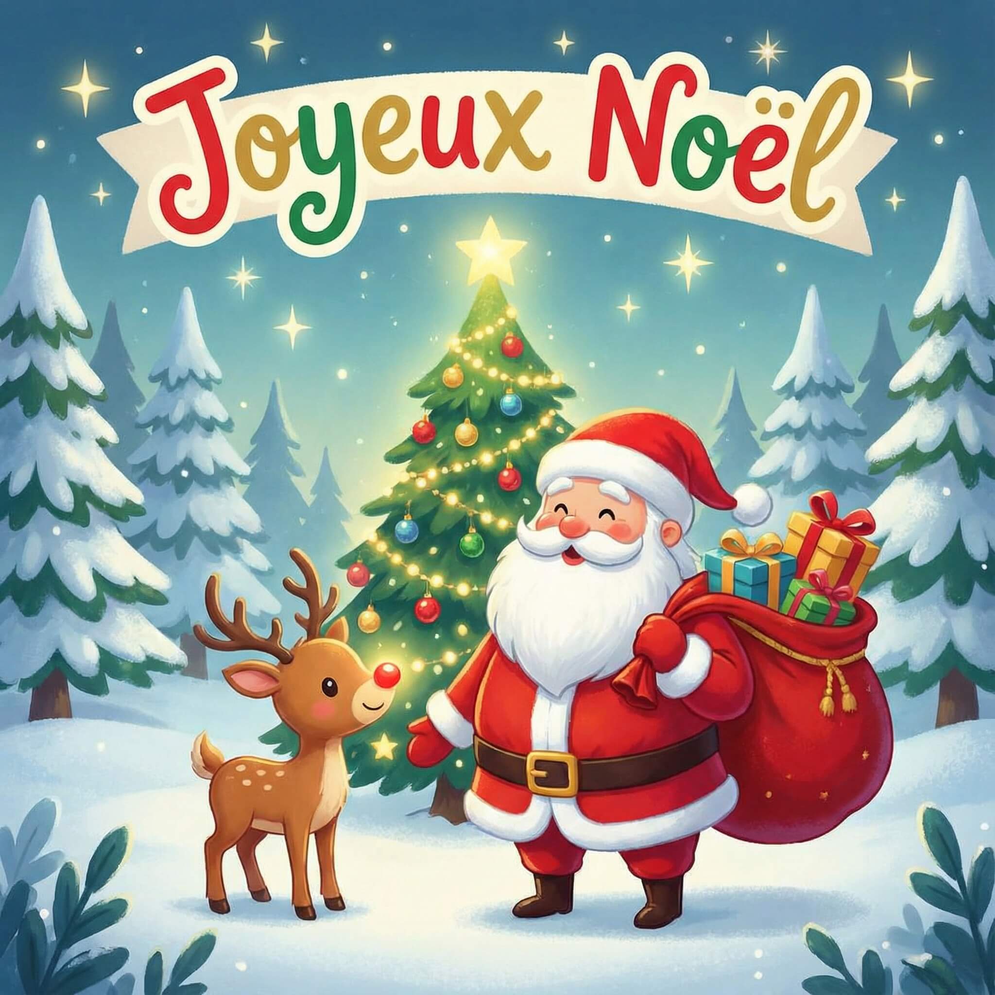 Images et cartes Joyeux Noel 2025
