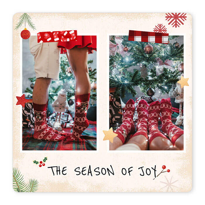 Stimmungsvolle Weihnachtscollage Eine Collage mit romantischen und stimmungsvollen Weihnachtsbildern.