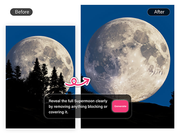Fix Blocked or Blurry Moon Photos with AI Agent Fix Blocked or Blurry Moon Photos with AI Agent