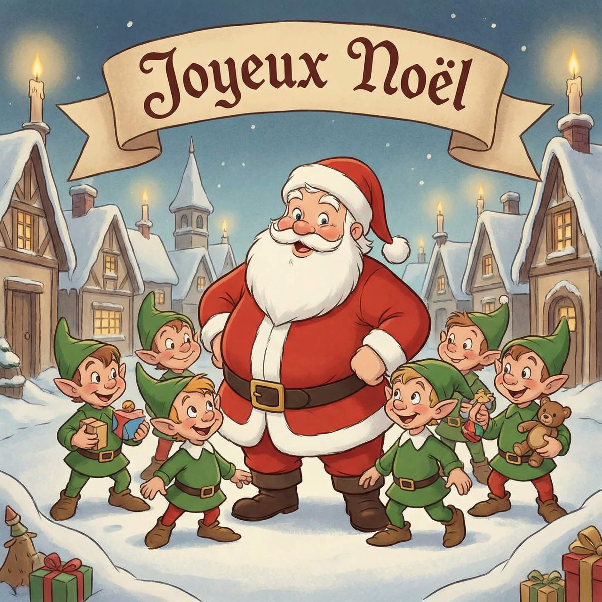 images Joyeux Noël 2025 avec Père Noël