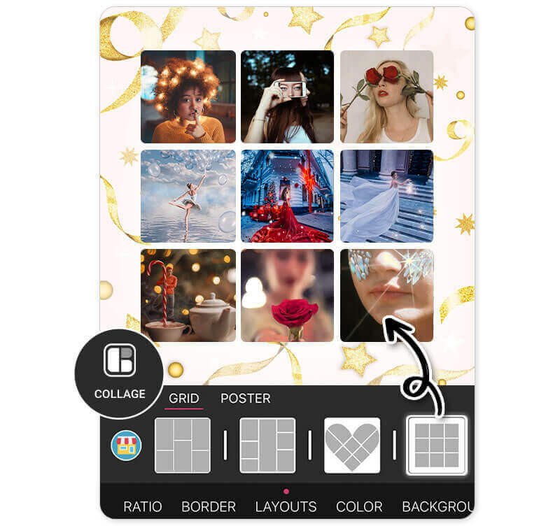 Geschenkidee Collage Eine Collage als Geschenkidee.