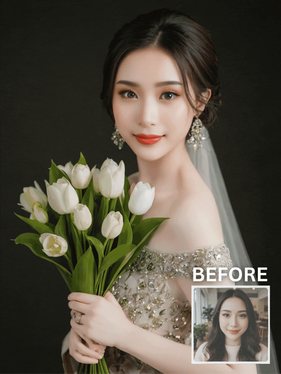 玩美相機婚紗寫真生成 婚紗寫真-婚紗照合成app-婚紗修圖