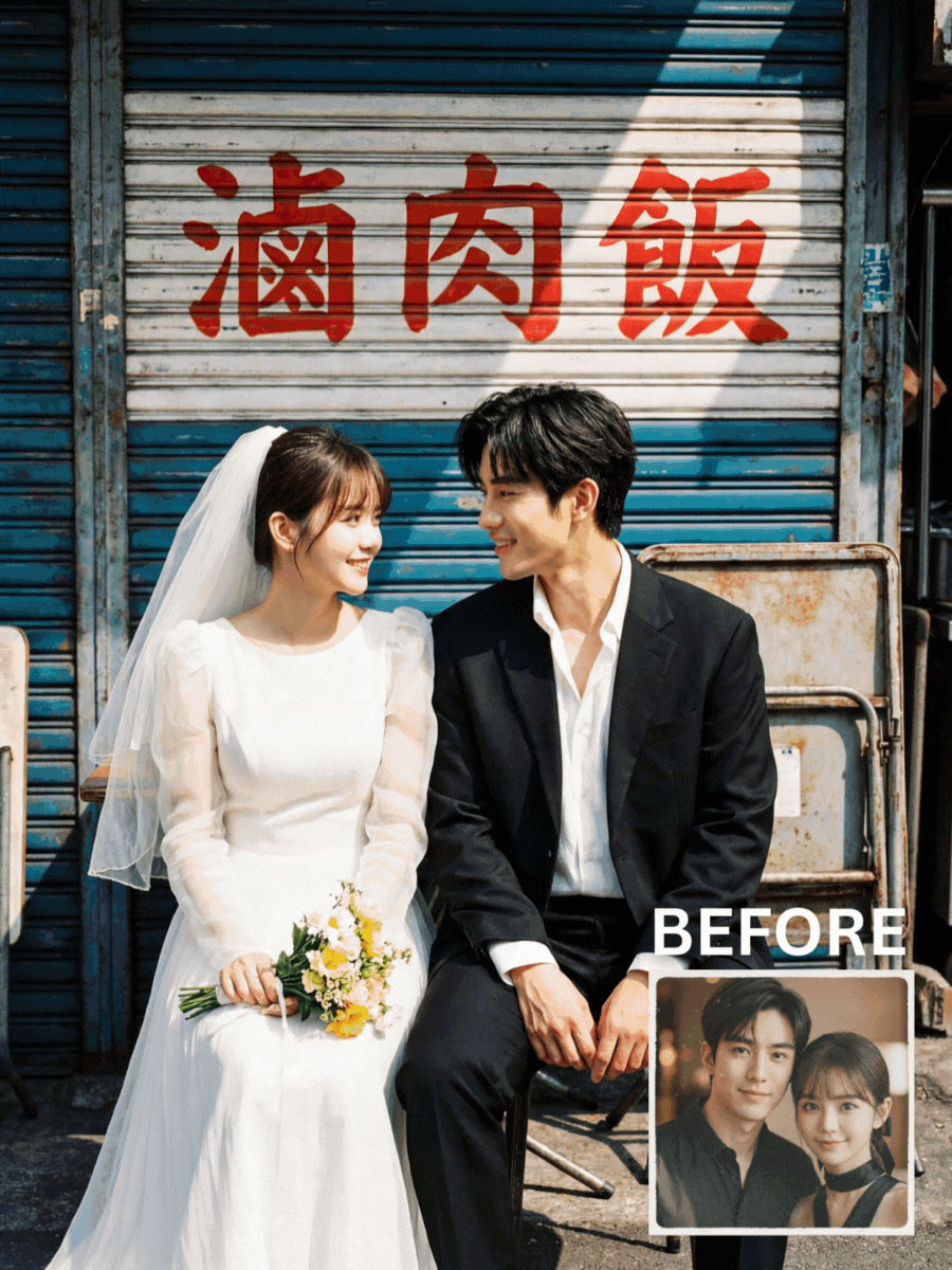 玩美相機婚紗照生成 婚紗寫真-婚紗照合成app-婚紗修圖