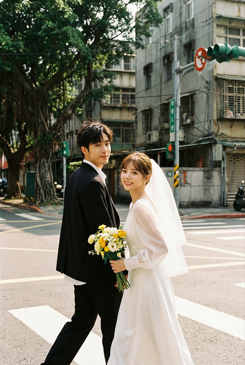 婚紗合成結果 婚紗寫真-婚紗照合成app-婚紗修圖