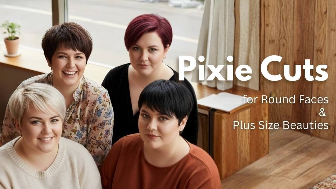 Chic & Bold: The Ultimate Guide to Pixie Cuts for Round Faces & Plus Size Beauties!