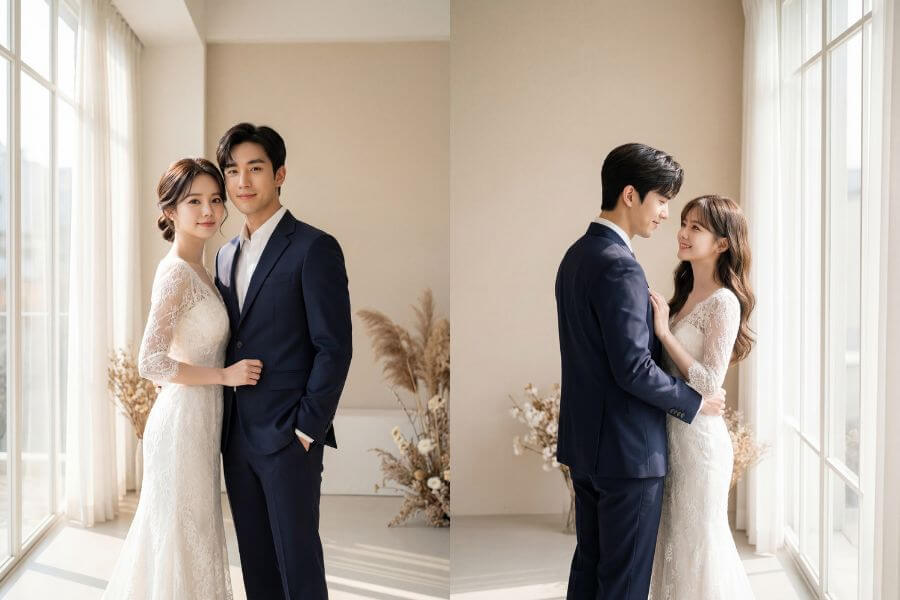 韓式輕婚紗照 婚紗寫真-婚紗照合成app-婚紗修圖