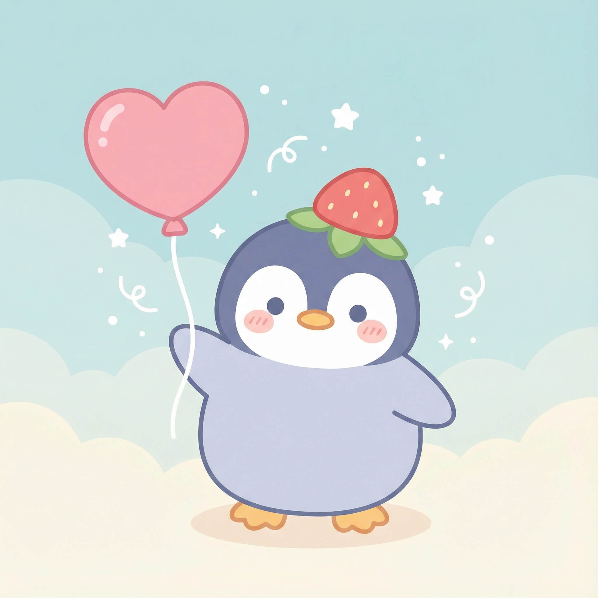 Nano Banana Pro Prompt 05_Cute Kawaii Character Illustration