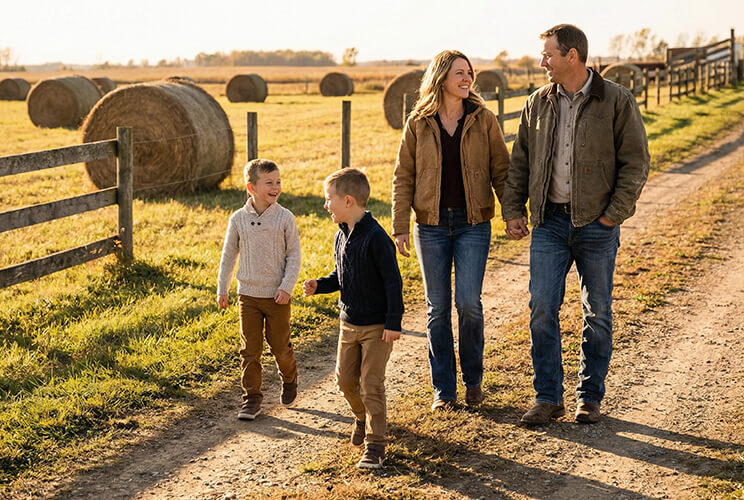Family of 4 Poses Prompts