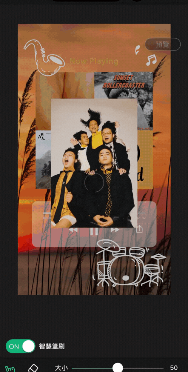 摳圖 P 上去讓畫面更有層次 2025 Spotify 年度回顧-Spotify Wrapped 2025