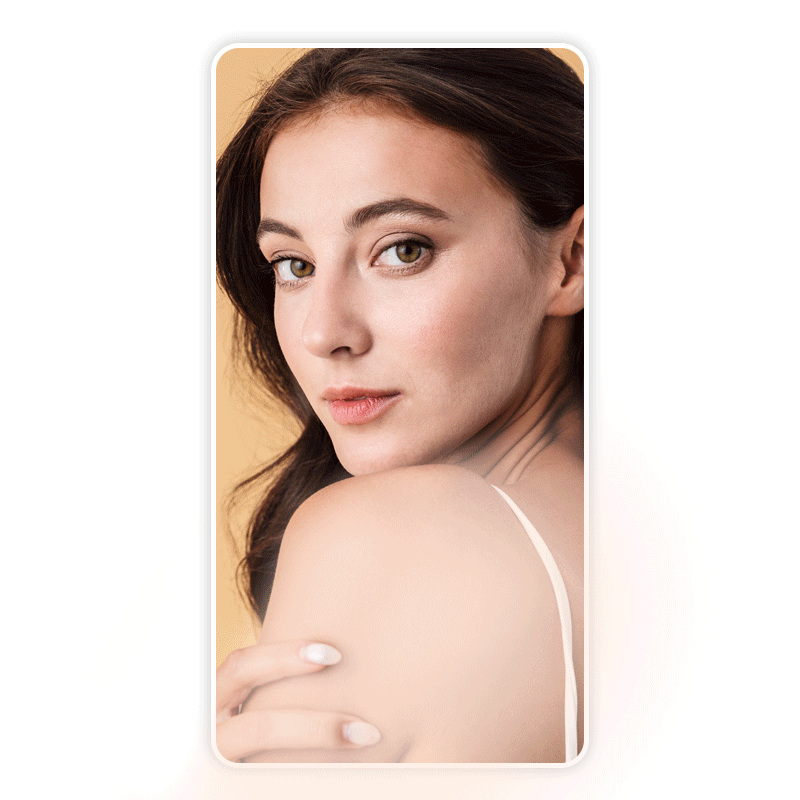 Not sure what your skin tone is? Use a skin tone app to find out.