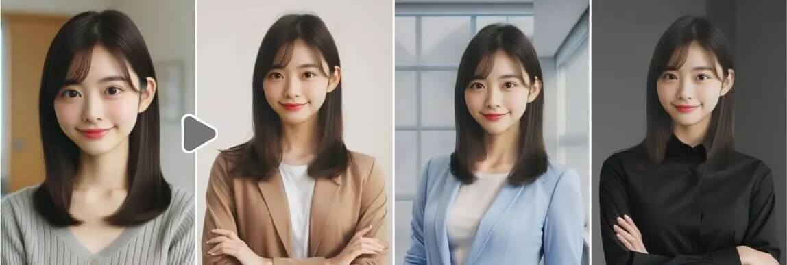 專業履歷 AI 形象照 ai證件照-ai形象照-履歷照-寫真照