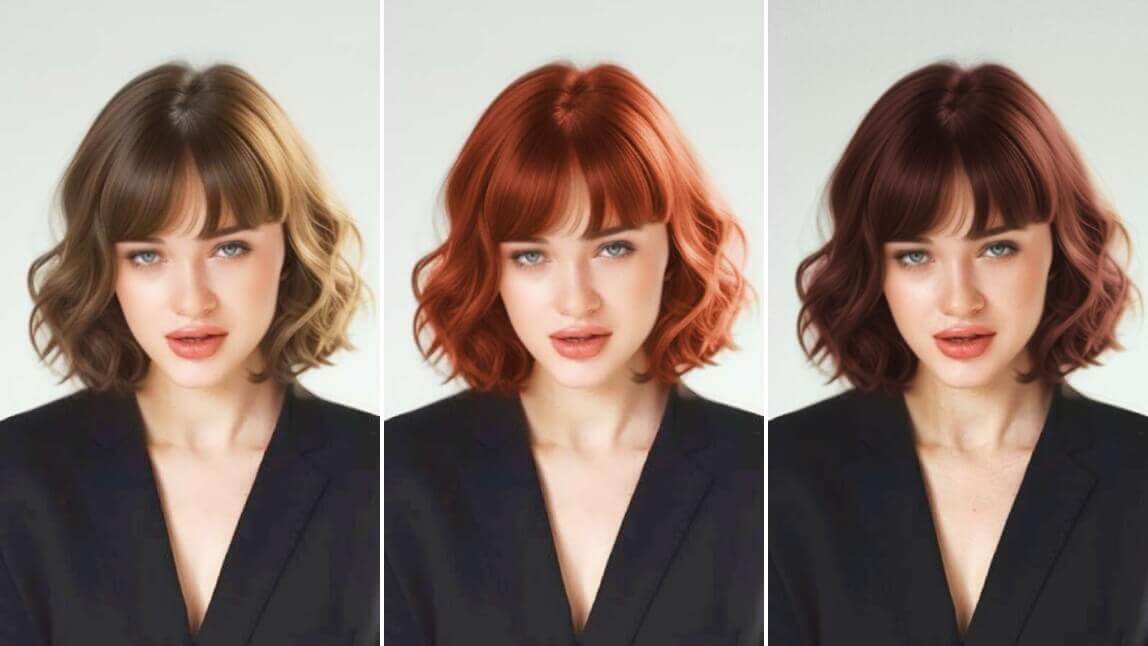 Die angesagtesten Haarfarben-Trends 2024 ausprobieren mit YouCam Makeup