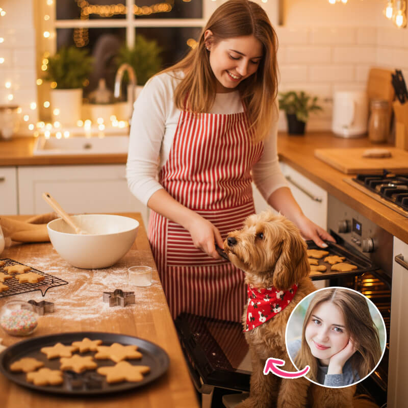 Christmas Baking AI Photo