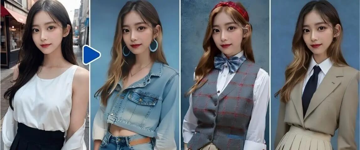 美式 Yearbook AI 證件照 ai證件照-ai形象照-履歷照-寫真照