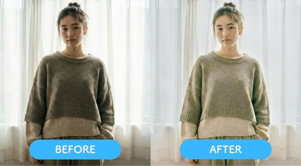 室内で撮影した写真を明るく補正 室内で撮影した写真を明るく補正