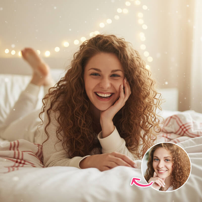 Christmas AI Photo Candid Christmas Morning