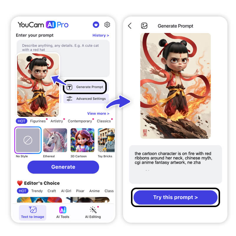 Free AI image generator App Free AI image generator App