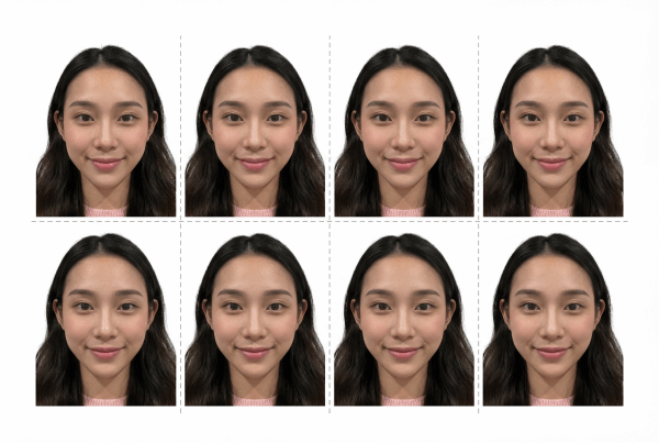 2 吋大頭照 ai證件照-ai形象照-履歷照-寫真照