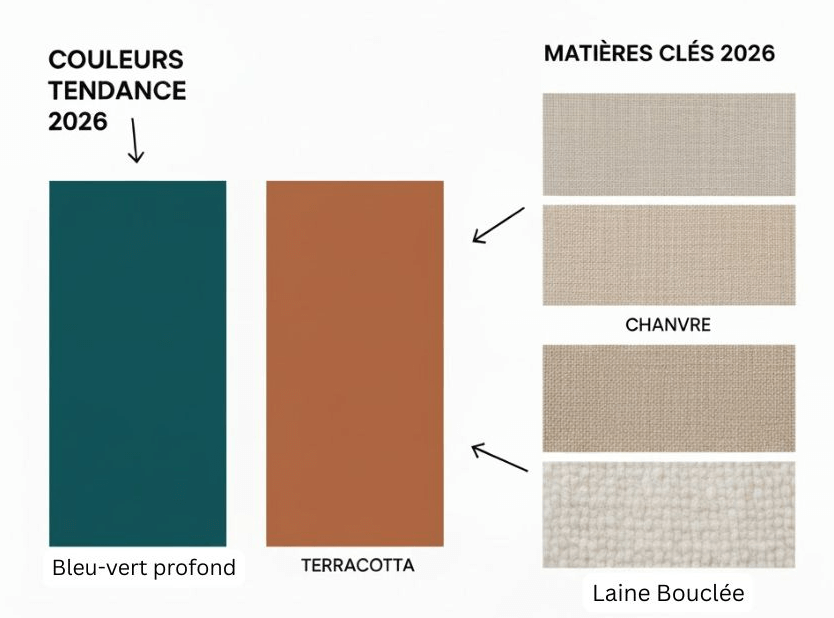 Tendance décoration d'intérieur 2026