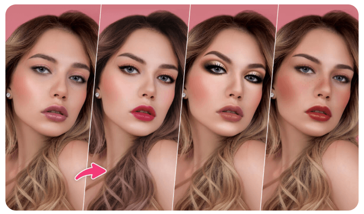 Fast beauty content for social media Fast beauty content for social media