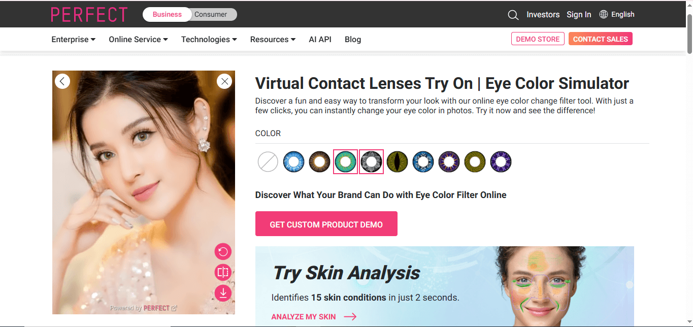 grey eye color try on grey eye color try on