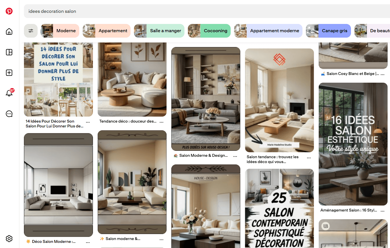 Application idées de décoration d'intérieur