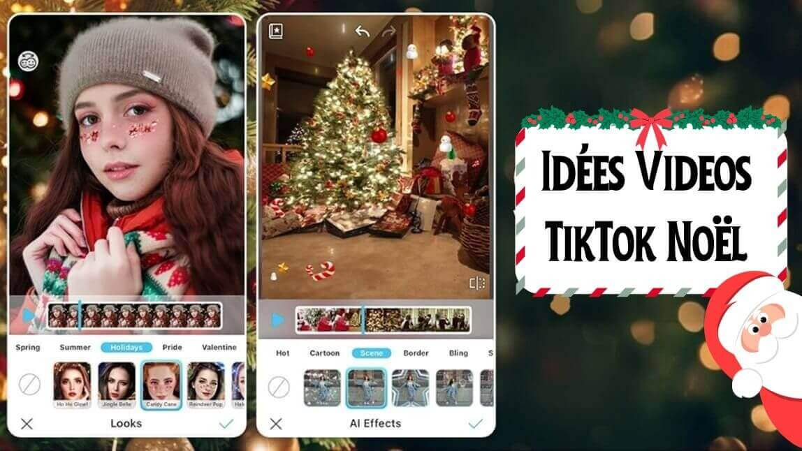 Meilleures idées video noel pour TikTok noel en 2025