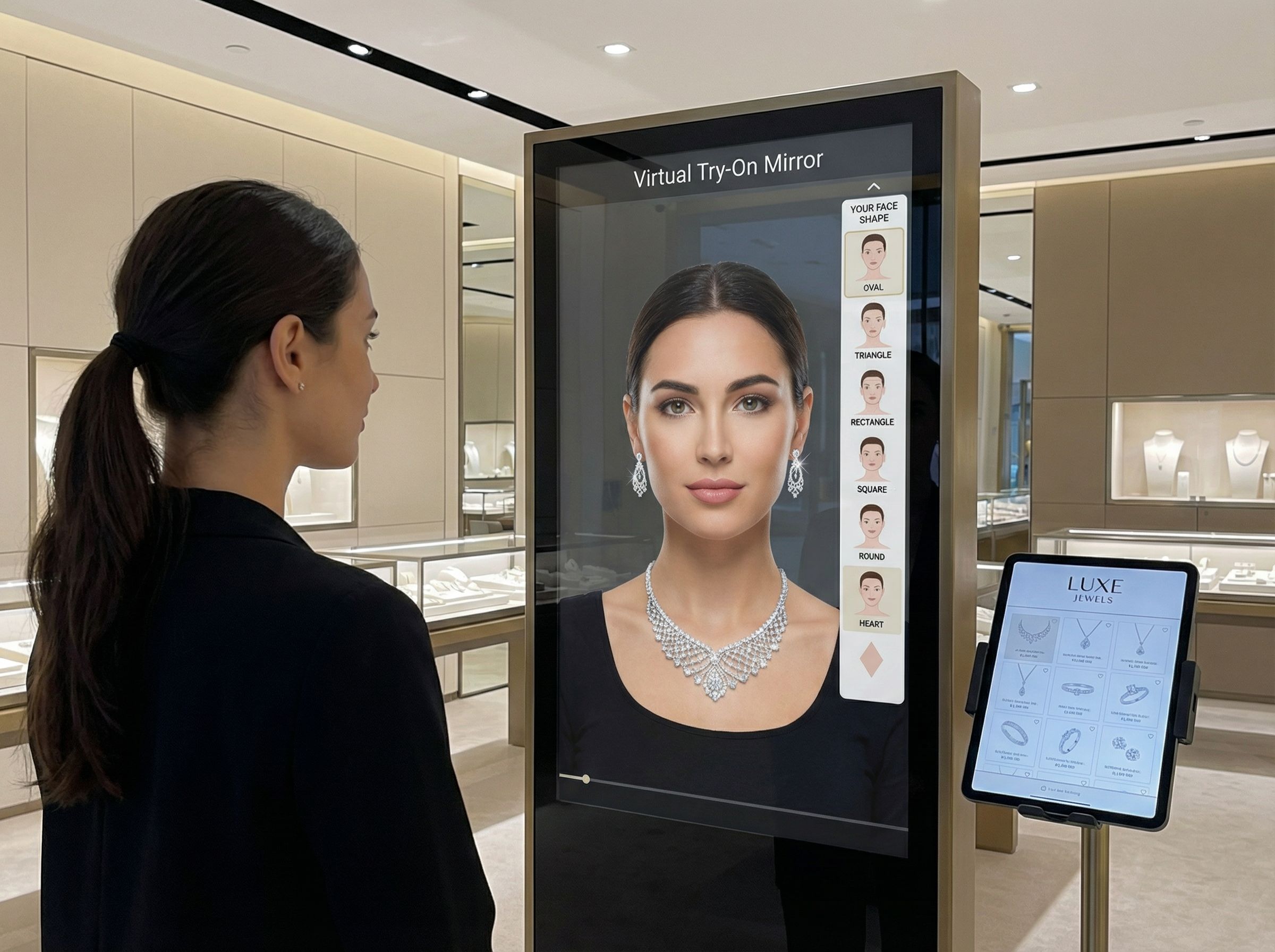 Face Shape Detector for Jewelry Brands Face Shape Detector for Jewelry Brands