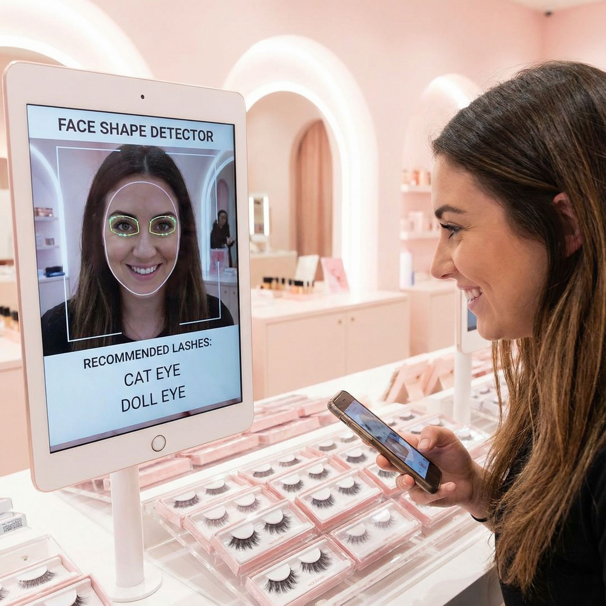 Face Shape Detector for Eyelashes Retailer Face Shape Detector for Eyelashes Retailer