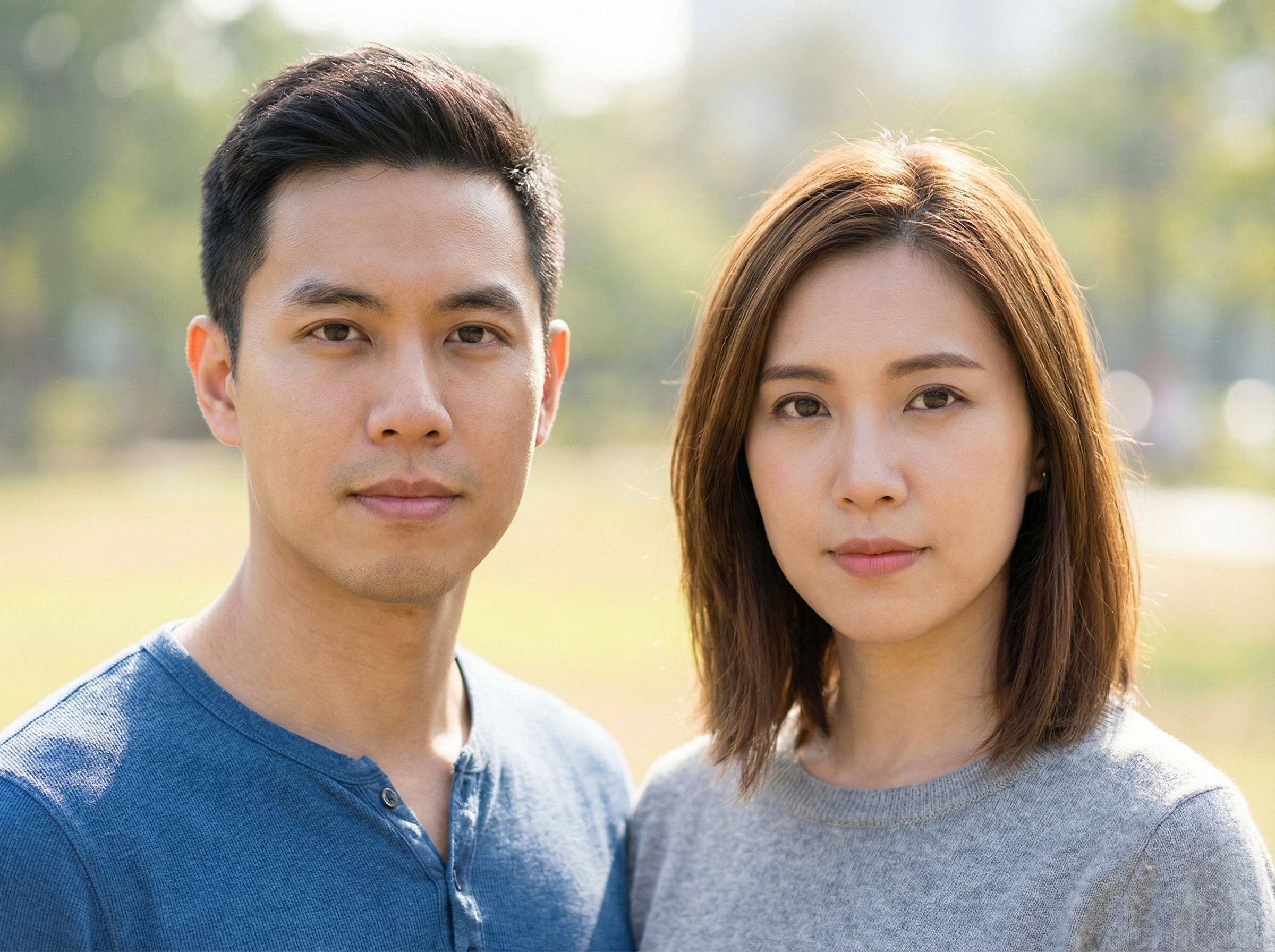 Oval face shape Oval face shape