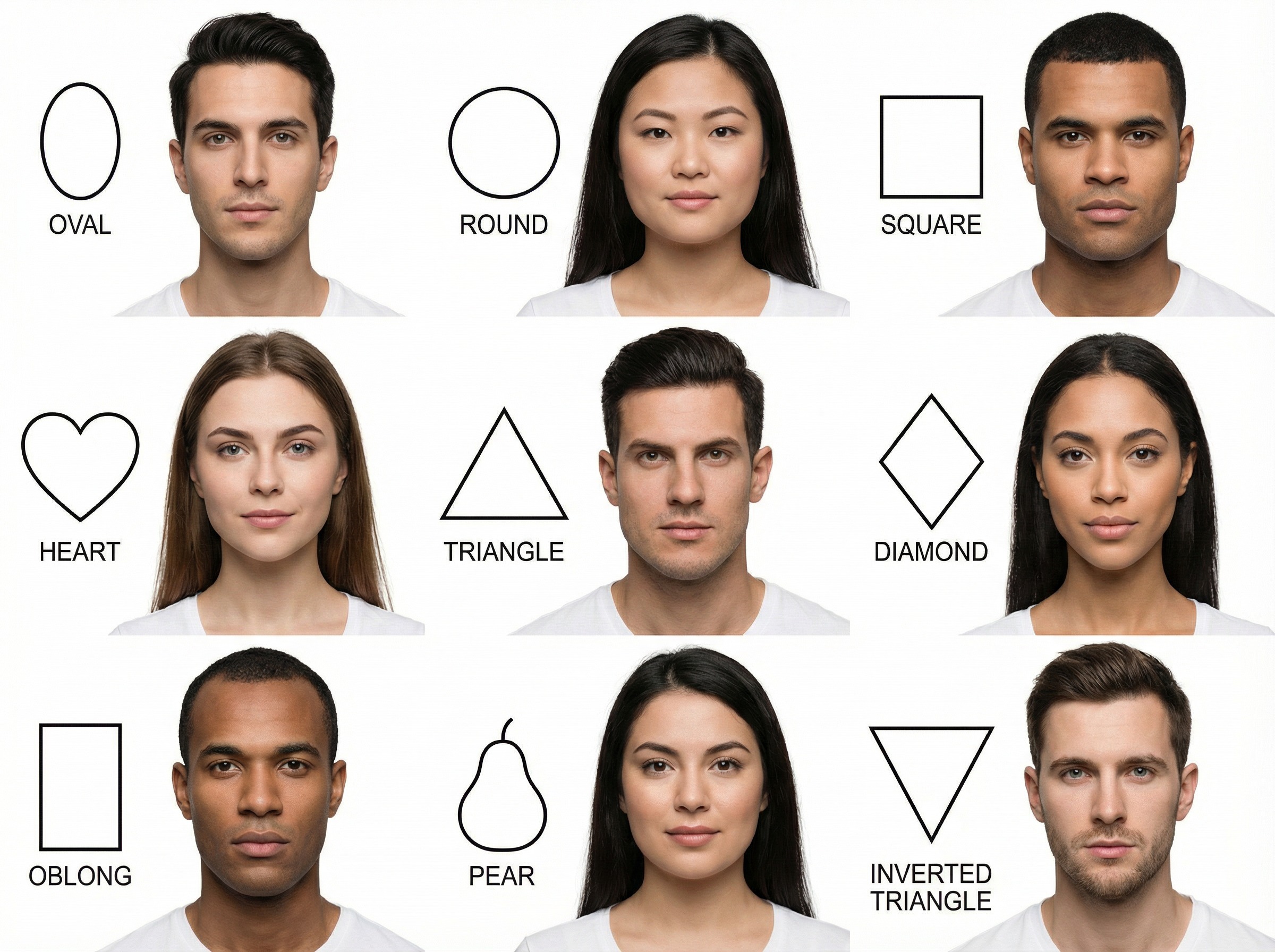 Unlocking face shape can help consumers choose products better. Unlocking face shape can help consumers choose products better.