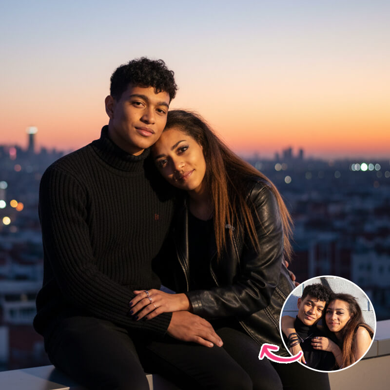 Rooftop Skyline Moment Rooftop Skyline Moment