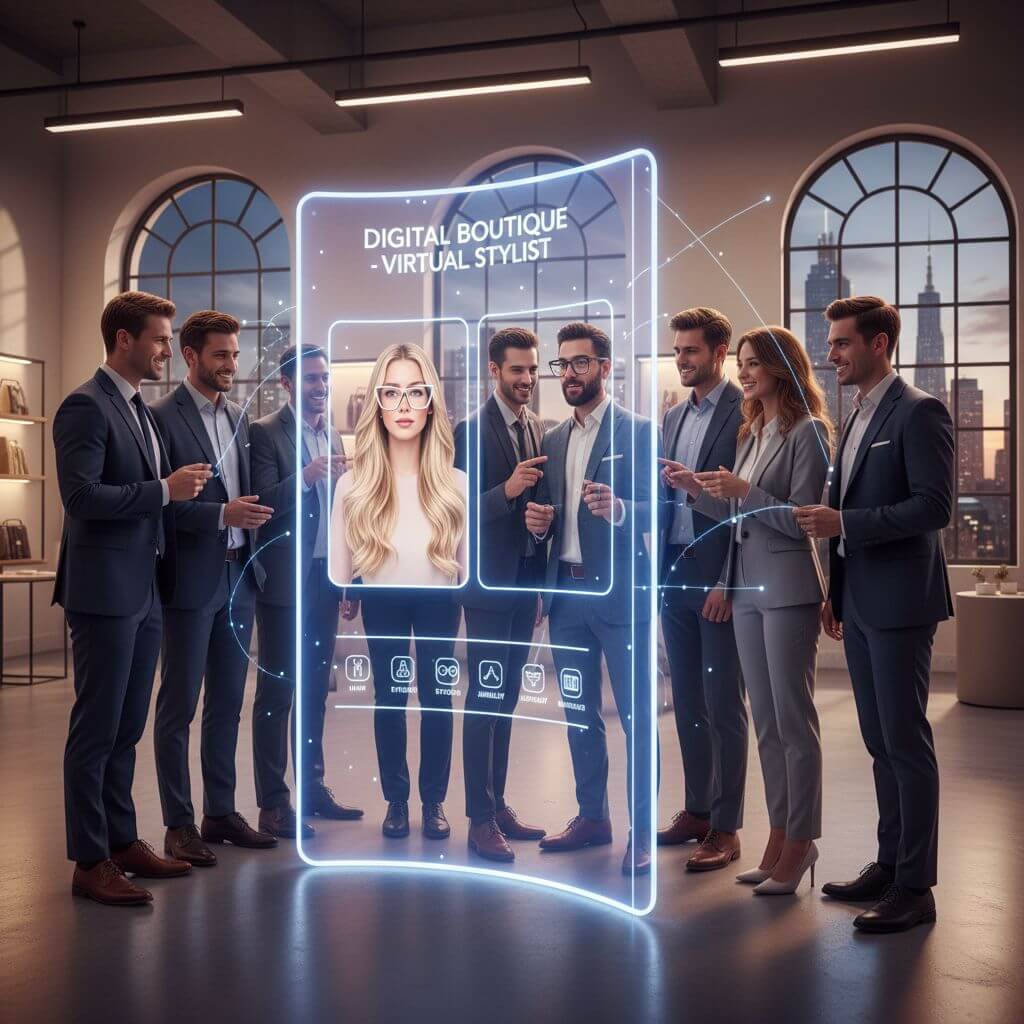 Future trends in AI-powered personalized styling and try-on experiences.