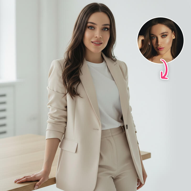 Bright Studio Table Scene Bright Studio Table Scene