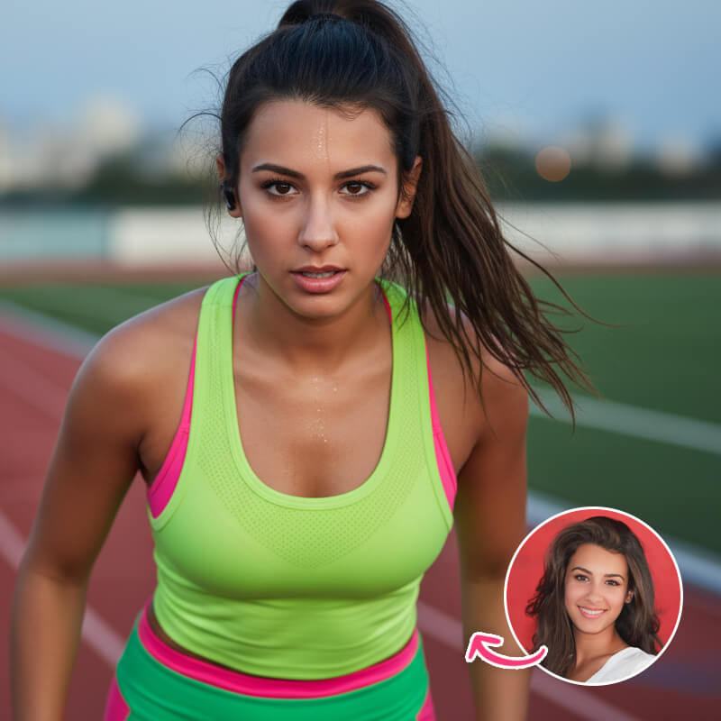 Post Run Athlete Portrait