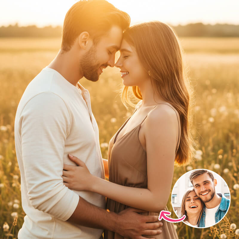 Sunlit Field Forehead Touch Sunlit Field Forehead Touch