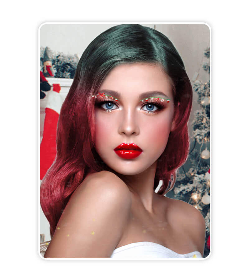 Festliches Augen-Makeup