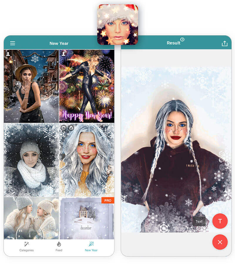 2. Weihnachten Foto & Rahmen App