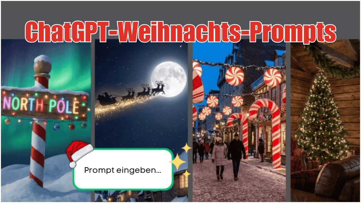 ChatGPT Prompt für Weihnachten – Entdecke magische Bild-Ideen