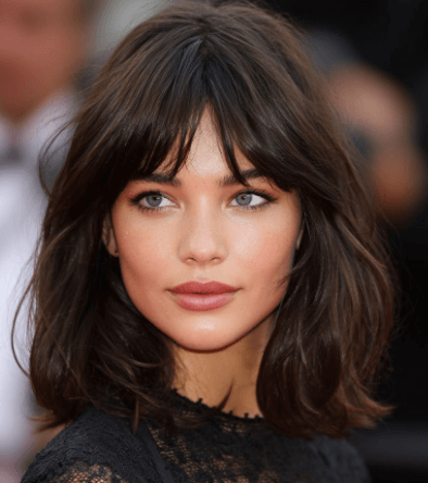 Tendance coiffure femme 2025 2026 : flowing midi