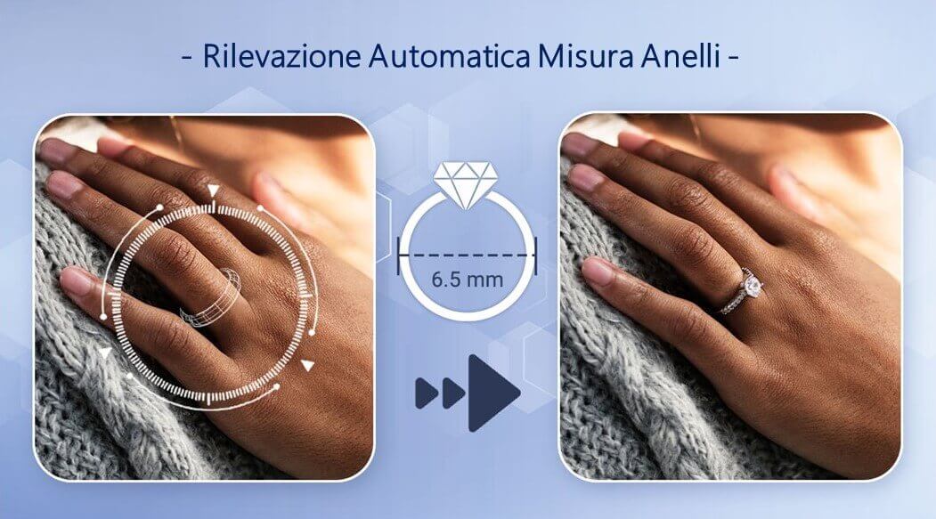 Come misurare gli anelli: misura anelli online