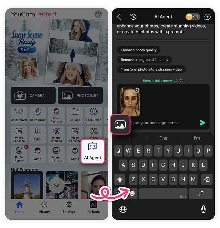 How to Use Mirror Selfie Prompts in YouCam Perfect How to Use Mirror Selfie Prompts in YouCam Perfect
