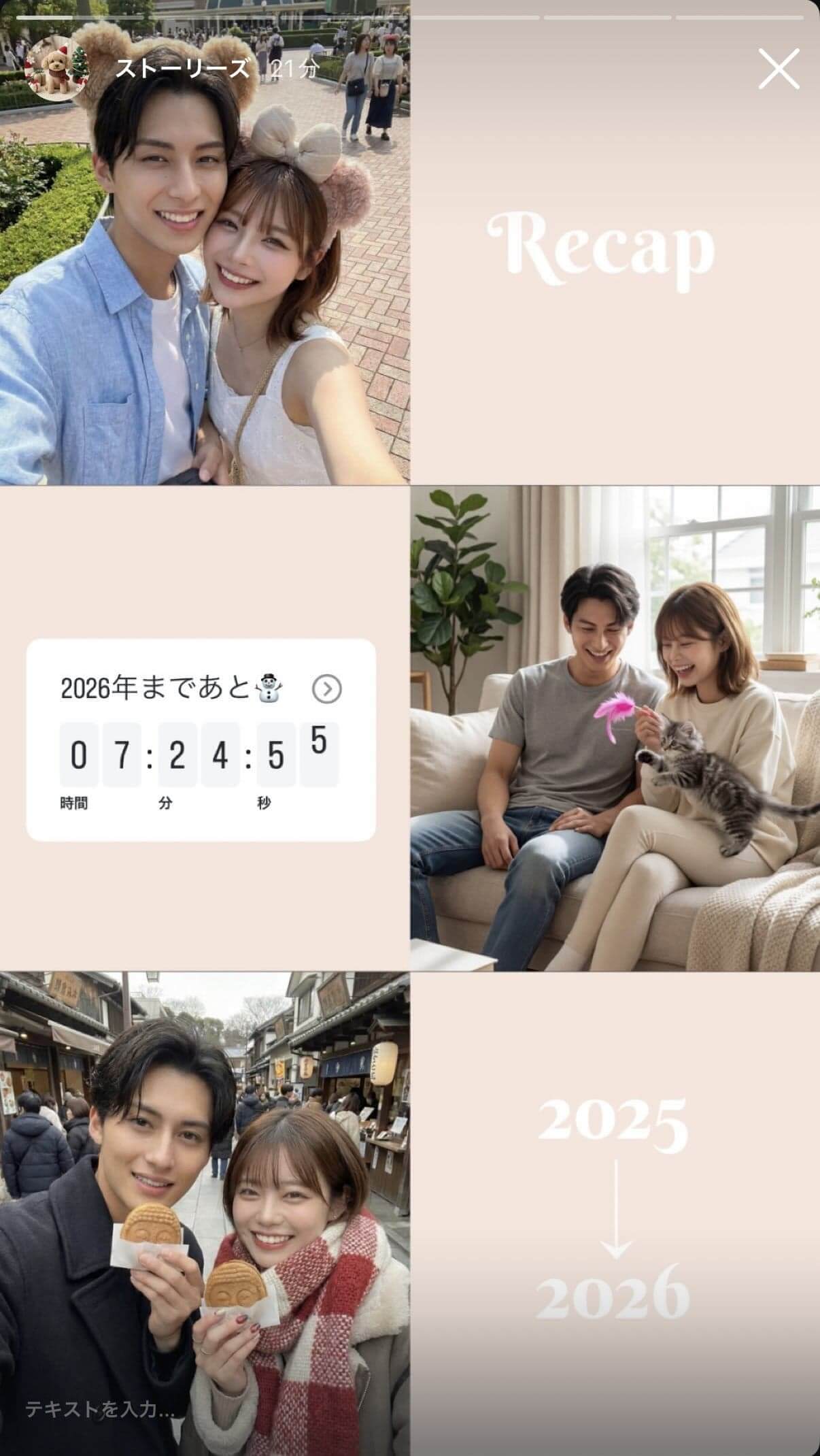 年越しカウントダウンストーリー 年越しカウントダウンストーリー