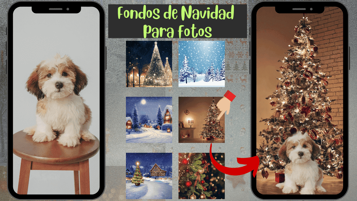 fondos de navidad para fotos
