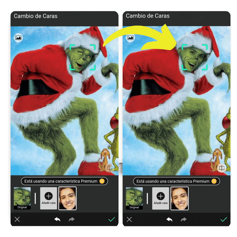 grinch para poner cara