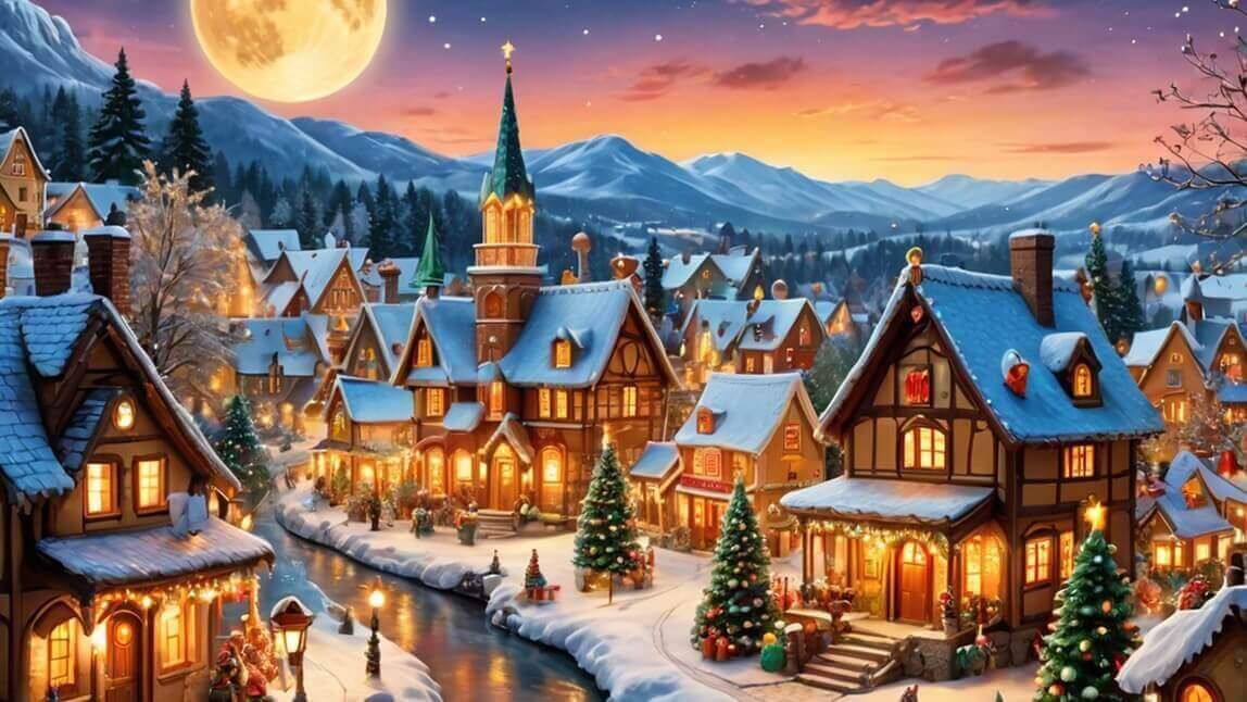 Generador de imagenes de Navidad