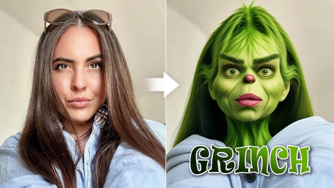 Filtro del Grinch, Grinch para poner cara